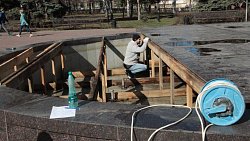 В Челябинске светомузыкальный фонтан запустят к 1 мая