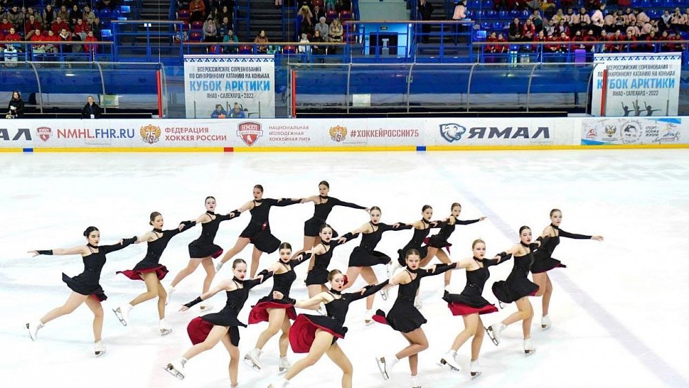 Челябинские фигуристки — бронзовые призеры всероссийских соревнований по синхронному катанию