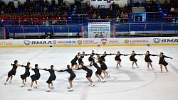 Челябинские фигуристки — бронзовые призеры всероссийских соревнований по синхронному катанию