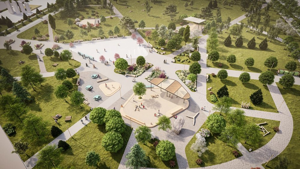 Сад камней в Челябинске превратят в современное городское пространство