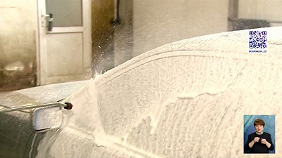 После мойки розовой пеной испортилась машина