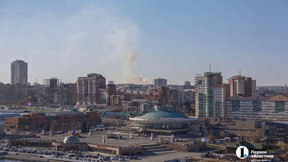 В лесу под Челябинском сотрудники МЧС потушили крупный пожар