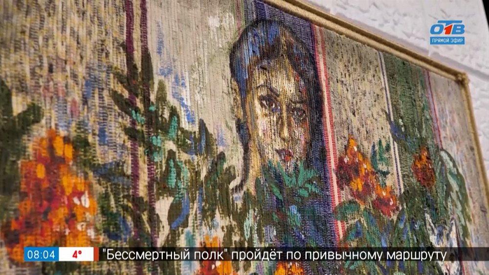 Школьная арт-галерея в сюжете «Выставка в лицее № 31»