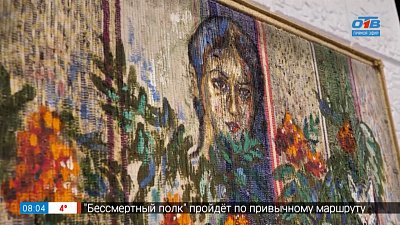 Школьная арт-галерея в сюжете «Выставка в лицее № 31»