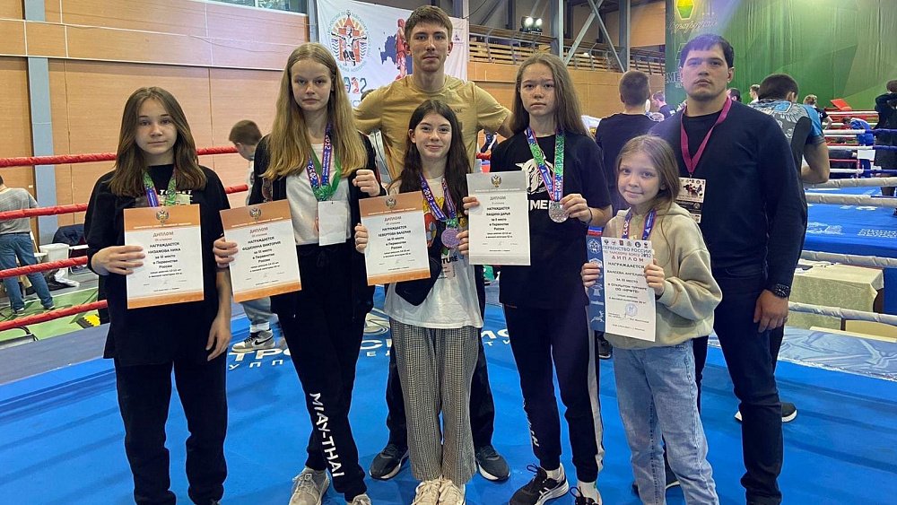 Девять южноуральцев завоевали медали первенства России по тайскому боксу