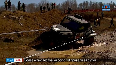 Джип-триал в сюжете «Апрельская засада — 2022»