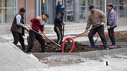 В Челябинске в июле завершат благоустройство Комсомольского проспекта