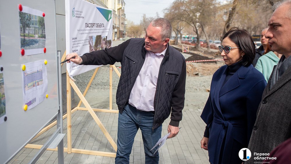 В Челябинске до начала августа появится бульвар на улице Свободы