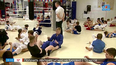 Рукопашный бой в рубрике «Спорт с пеленок»