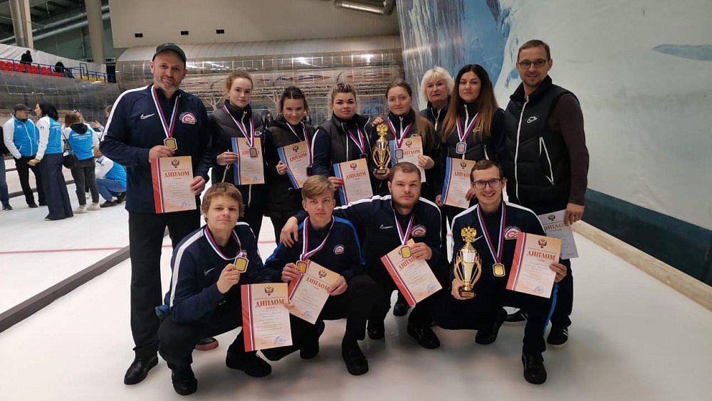 Мужская сборная Челябинской области стала чемпионом России по керлингу