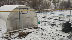 В горах Челябинской области выпал снег