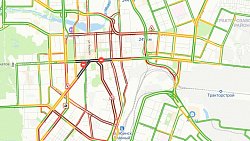 Пешком быстрее. Челябинск встал в 10-балльных пробках