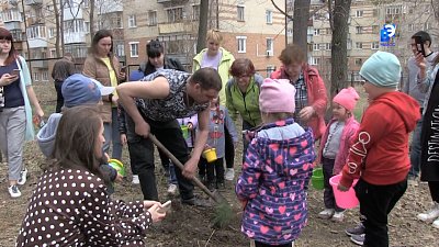В детском саду Миасса появилась Аллея Славы