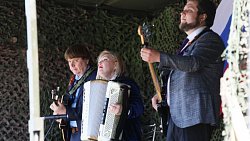 Южноуральские артисты выступили перед защитниками Донбасса