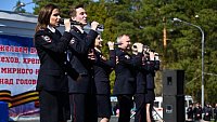 В Челябинске полицейские организовали праздник, посвященный Дню Победы