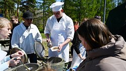 В Челябинске полицейские организовали праздник, посвященный Дню Победы