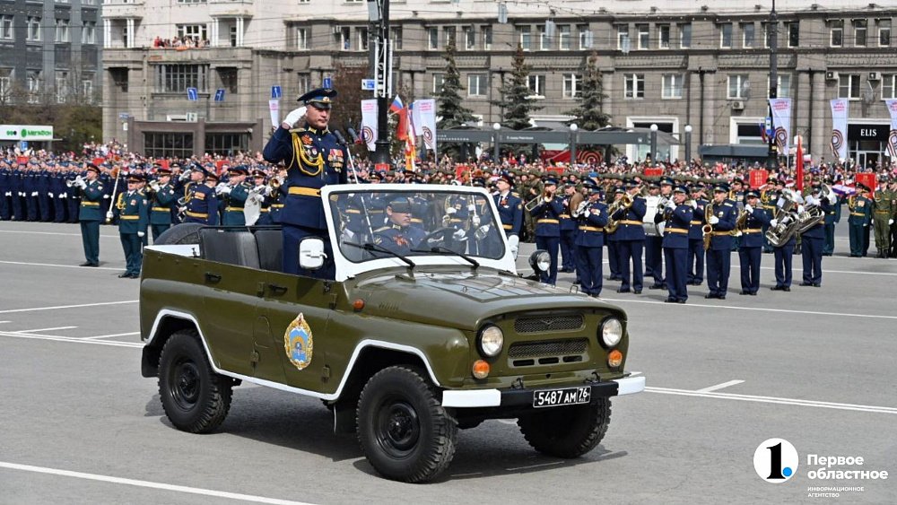 В Челябинске прошел торжественный парад в честь Дня Победы