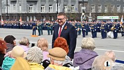 В Челябинске прошел торжественный парад в честь Дня Победы