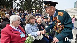 В Челябинске прошел торжественный парад в честь Дня Победы