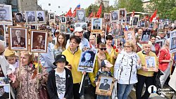 Более ста тысяч челябинцев приняли участие в шествии Бессмертного полка