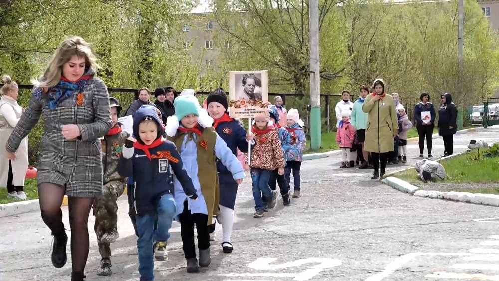 День Победы в д/с № 43 в сюжете «Воспитание патриотизма»