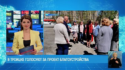 В Троицке голосуют за проект благоустройства