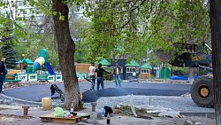 В горсаду им. Пушкина отремонтировали летнюю сцену