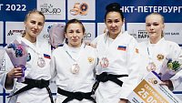 Челябинские дзюдоистки завоевали четыре медали на турнире «Петербургский вызов»