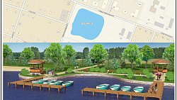 В Копейске за лето построят набережную вдоль городского пруда