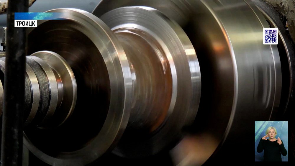 В Троцике выпускают колесные пары для вагонов