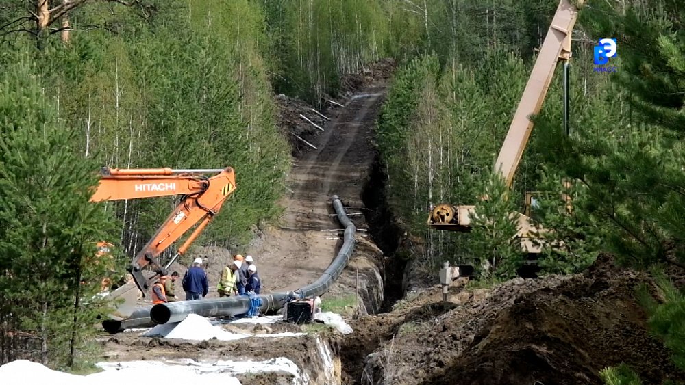 Газопровод-закольцовка будет готов этим летом