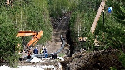 Газопровод-закольцовка будет готов этим летом