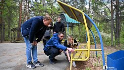 В Челябинском бору волонтеры начали благоустройство тропы пенсионеров