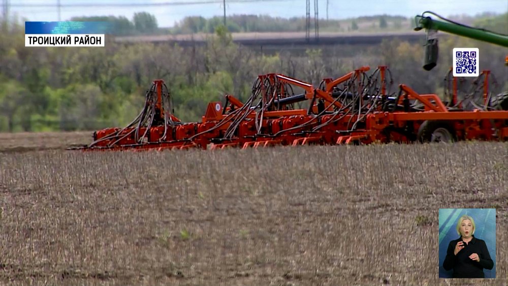 46 % яровых культур уже засеяли на Южном Урале