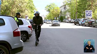 ГИБДД проверили водителей электросамокатов