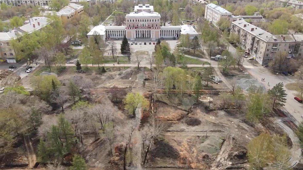 В Ленинском районе Челябинска восстановят сквер у ДК «Станкомаш»