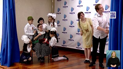 Дети из «Аистенка» показали новый спектакль