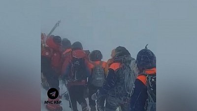 На Эльбрусе спасли туристов из Челябинска