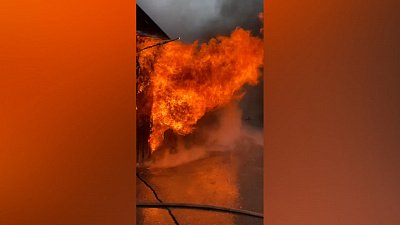 На Зюраткуле вспыхнула столовая на базе отдыха