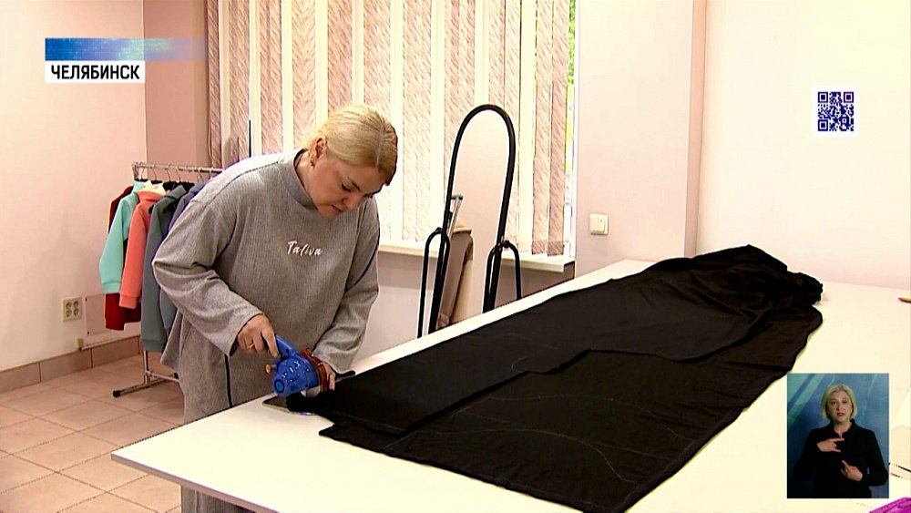 Челябинка шьет спортивные костюмы всех размеров