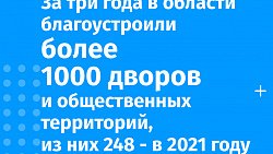В Челябинской области за три года благоустроили более тысячи дворов и мест отдыха