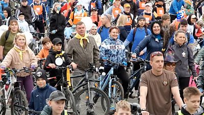 В Миассе прошел второй велопарад