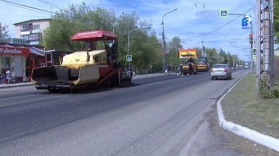 В Миассе продолжается ремонт дорог