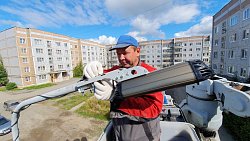 В Трехгорном установили более 1,5 тысячи умных фонарей на улицах города