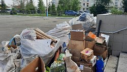 Жители Полетаево собрали более тонны отходов на переработку