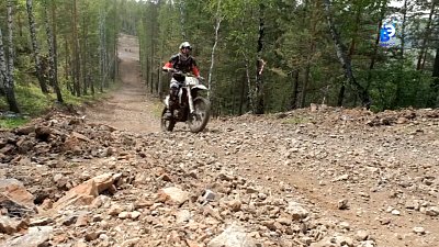 Солнечная долина провела эндурорейсинг