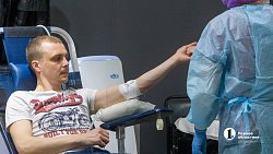 Доноры Челябинска сдали кровь в Историческом музее Южного Урала