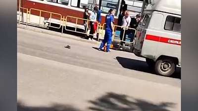 В Златоусте карета скорой помощи сбила пешехода