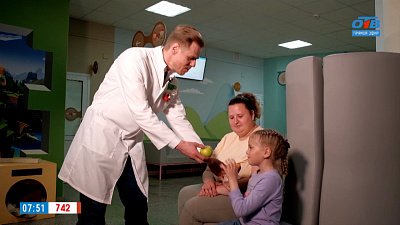 Лишний вес у ребёнка в рубрике «Доктор Рыжий знает»