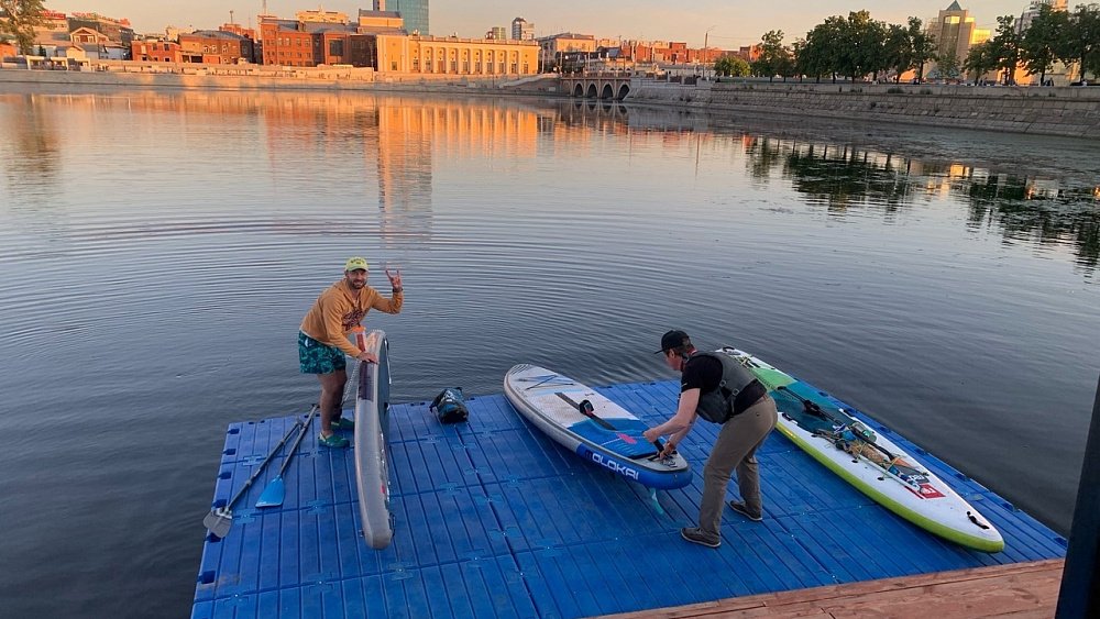 На челябинской набережной состоится открытие базы для сапсерферов